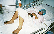 Nur MIyati in hospital