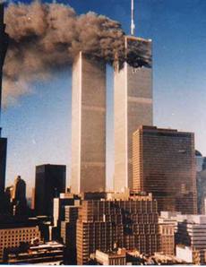 Arab attack on the Twin Towers