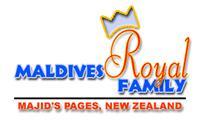 Maldives Royal Family web site: Majid's Pages logo